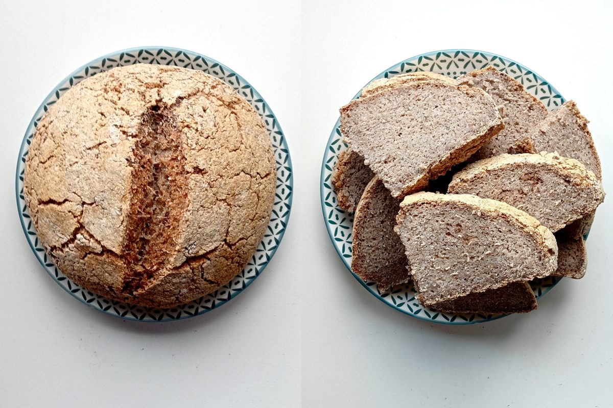 pa artesanal de fajol essencials del rebost: pa artesanal de fajol amb crosta gruixuda i molla esponjosa